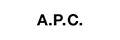A.P.C.