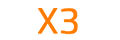 X3 Logo
