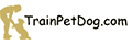 Train Pet Dog Logo