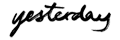 Yesterday Wellness Logo
