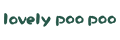 lovely poo poo Logo
