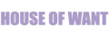 HOUSE OF WANT Logo