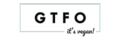 GTFO It's Vegan Logo