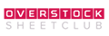 OVERSTOCK Sheet Club Logo