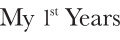 My 1st Years Logo
