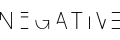 NEGATIVE Logo