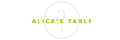ALICE'S TABLE Logo